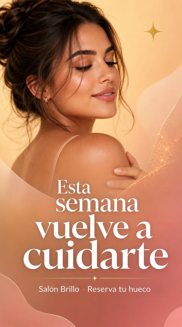 Ejemplo de creatividad Beauty creada dentro de Skwid